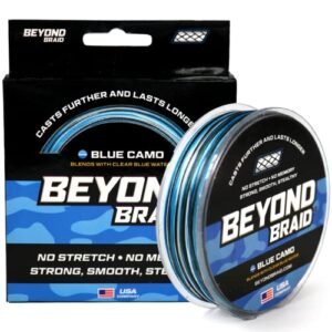 Beyond Braid Blue Camo 2000 Yards 80lb