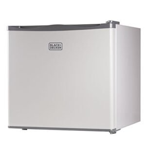 BLACK+DECKER 1.2 Cu. Ft. Compact Upright Freezer, Mini Deep Freeze with Full-Width Wire Shelf