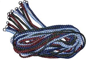 Downtown Pet Supply - 5 ft Super Strong Kennel Slip Lead Dog Leash - Veterinarian, Dog Grooming, Daycare & Animal Rescue Dog Supplies - One Size Leads for Dogs Bulk 6 Pack