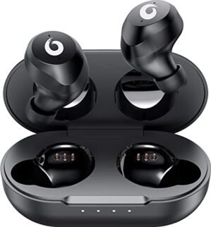 Hikapa X9 Wireless Earbuds Bluetooth 5.2 Headphones Waterproof Stereo Earphones in Ear Touch Control with Microphone Headset with Deep Bass for Sport, Gaming and Running