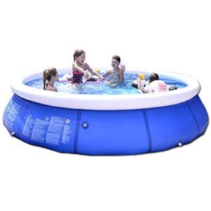 Inflatable Swimming Pool Above Groud, Outdoor Backyard Garden Easy Set Blow Up Pools for Kids and Adluts (10ft x 30in)