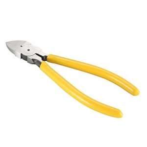 KISENG Flush Cut Pliers, Diagonal Cutter Pliers Wire Cutters Soft Wire Cutting T
