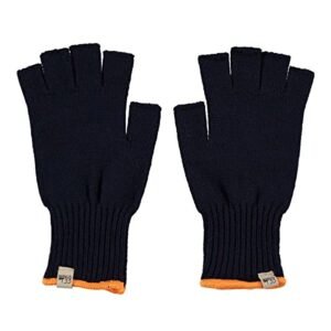 Minus33 Merino Wool 6610 Fingerless Glove Liner Navy Large