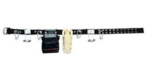 MRNOLA Scaffold Tool Belt Scaffolding Belt Scaffold Building Belt Cinturon para andamios tool belt scaffold belt/Waist Size 30 in to 44 in/Scaffold Builder's Belt