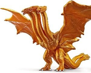 New Chidorah Dragon Movie Action Figure - Dragon Monster Toy Size 8’’ Carry Bag Included