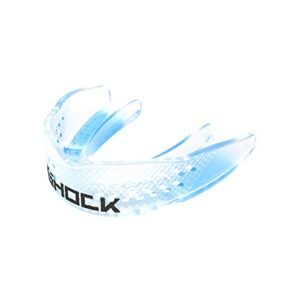 Shock Doctor Trash Talker Basketball Mouthguard. Low Profile Mouth Guard for Basketball. Easy Talking, Breathing (Adult, Clear)