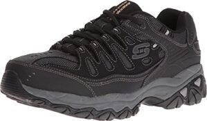 Skechers mens After Burn fashion sneakers, Black, 10 US