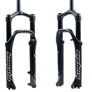 Snow Bike Air Fork 20inch Fork Beach Bike Fork for 4.0 Tire Snow Bike Spread 135mm Bike Fat Suspension Fork