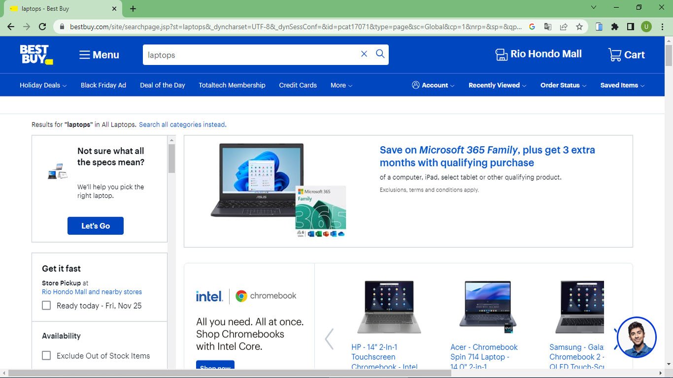 Best Buy - Laptops de Buena calidad