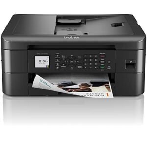 Brother MFC-J1010DW Wireless Color Inkjet All-in-One Printer with Mobile Device and Duplex Printing