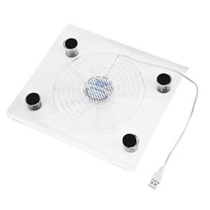 fosa Cooling Pad for PS4/PS3/Laptop, Ultra Quiet Cooler Stand with LED RGB Lights, Light Weight Gaming Cooling Stand Cooling Base for PS4, PS3, Notebook