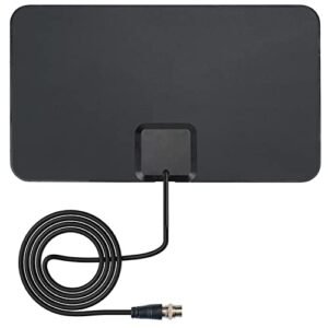 Novawave Digital Antenna for TV - High-Powered HD TV Antenna | Up To 30 Mile Range Indoor TV Antenna for Clearer Reception | 720-1080P TV Antenna for Smart TV with 5-7 dBi gain | Novawave App Included