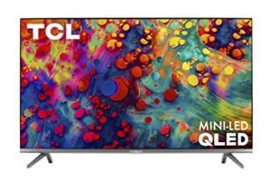 TCL 65-inch 6-Series 4K UHD Dolby Vision HDR QLED Roku Smart TV - 65R635, 2021 Model
