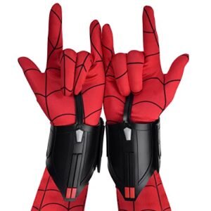 Spider Web Shooter Launcher, Movie Spider Bracers Cosplay Items, Spider Costume Accessories, Black Bracer Toys Cannot Be Fired（No Gloves）