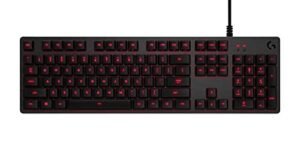Logitech G413 Backlit Mechanical Gaming Keyboard with USB Passthrough – Carbon