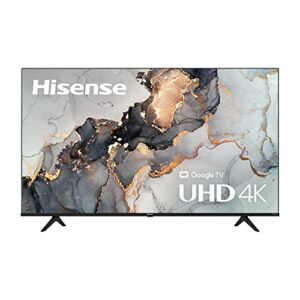 Hisense A6 Series 65-Inch Class 4K UHD Smart Google TV with Voice Remote, Dolby Vision HDR, DTS Virtual X, Sports & Game Modes, Chromecast Built-in (65A6H, 2022 New Model)