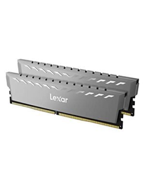 Lexar Thor 16GB(2x8GB) DDR4 DRAM 3200MHz CL16 1.35V XMP UDIMM Desktop Memory Kit, 288-Pin High-Speed DDR4 Performance Computer Memory with Aluminum Heat Spreader