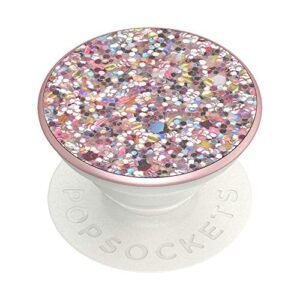 ​​​​PopSockets: Phone Grip with Expanding Kickstand, Pop Socket for Phone - Sparkle Rosebud Pink
