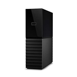 WD 16TB My Book Desktop External Hard Drive, USB 3.0, External HDD with Password Protection and Auto Backup Software - WDBBGB0160HBK-NESN