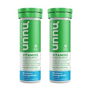 Nuun Vitamins: Blueberry Pomegranate Hydration Supplement (2 Tubes of 12 Tabs)2