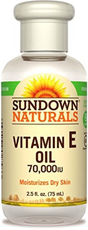 Sundown Naturals Vitamin E Oil 2.50 oz (Pack of 2)