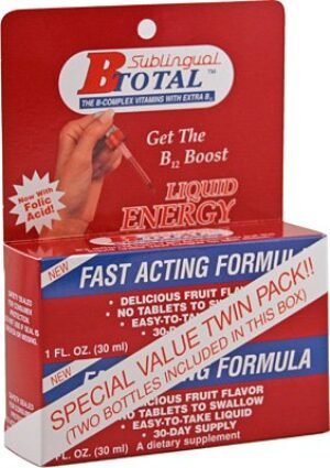 The B-Total Solution - Vitaminas B sublinguales - Twin Pak