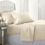 100% Egyptian Cotton Queen Sheets - 1000 Thread Count White Bed Sheets for Queen Size Bed , Long Staple Cotton Bedding Sheets, Sateen Weave, Luxury Hotel Sheets, Fits Upto 17