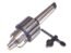Drill Chuck, 3pcs Drill Chuck Adapter(0.3-3.6mm, 0.6-8mm, 1.5-10mm) with 1/4” Quick Change Hex Shank, Chuck Key and 1/2” Dr. x 1/4” Quick Change Hex adapter, for Impact Drill Tool Attachment