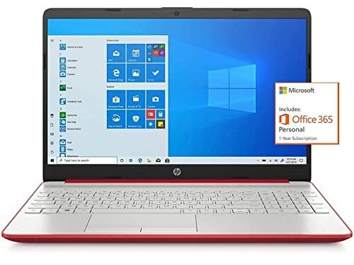 Portátil HP con pantalla LED HD de 15.6 pulgadas, procesador Intel Pentium Gold