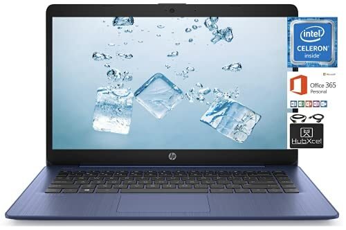 Computadora portátil HP HD de 14 pulgadas 2021, Intel Celeron N4000 hasta 2.6 GHz