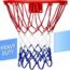 LAO XUE 2022 Upgraded Thickening Heavy Duty Basketball Net, Rainproof Sunscreen for All-Weather 21inches (6.88 Ounce) Standard Thick Nets,12 Loops for Indoor and Outdoor Replacement Net