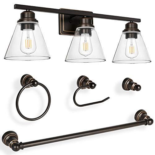 hykolity – Juego de luces LED para baño