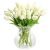 30 flores de tulipanes artificiales de tacto real tulipanes de falsos de poliuretano