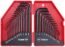 30-Piece Premium Hex Key Allen Wrench Set, SAE and Metric Assortment, L Shape, Chrome Vanadium Steel, Precise and Chamfered Tips | SAE 0.028 - 3/8 inch | Metric 0.7 - 10 mm | In Storage Case