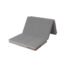 BedStory Tri Folding Mattress with Carry Bag, Foldable Pain-Relief Mattress with Washable Cover, Bamboo Charcoal Infused Foam Trifold Mattress Topper Floor Mat Non-Slip Portable Bed, Twin Size 4 Inch