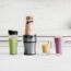 Smoothie Blender for Kitchen, Blender for Shakes and Smoothies, 750W Licuadora with 50 Oz Glass Jar, 2 Travel Bottles, BPA Free by ACOQOOS