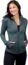 90 Degree By Reflex Women’s Lightweight, Full Zip Running Track Jacket - Black - Large