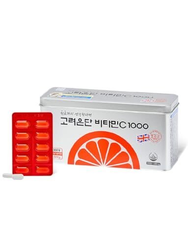 ADDERENITY Corea EUNDAN Vitamina C 1,000 mg 300 comprimidos por un año