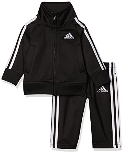 adidas Tricot – Conjunto de ropa de chaqueta y pantalón para niño