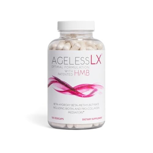 AgelessLX Suplemento cápsula para mujeres con HMB