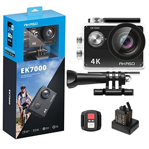 Videocámara sumergible DV con wifi AAKASO EK7000 4K