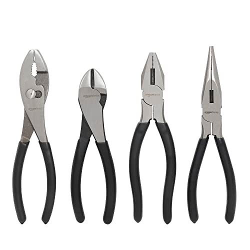 Amazon Basics – Juego de 4 alicates
