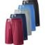 5 Pack Boys Athletic Shorts Mesh Basketball Youth Apparel Kids Sports Active Gear with Pockets (Set 1, Large)