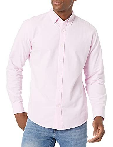 Amazon Essentials – Camisa de tela oxford, de manga larga