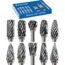 Sworker Carbide Burr Set Compatible with Dremel 1/8