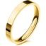 NOKMIT 3mm 14K Gold Filled Rings for Women Gilrs Stacking Stackable Band Thumb Pointer Finger Plain Rings Comfort Fit Size 5 to 10 (Gold, 7)