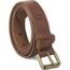 Timberland Women's Casual Leather Belt for Jeans, Brown (Criss Cross), Large (33-37)