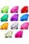 Deodari 30mm Multi-Colored Acrylic Gems Plastic Gemstones for Pirate Treasure Party Decoration Table Decorations Vase Filler Pack of 40 (Multicolored)