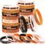 36 Pieces Basketball Motivational Silicone Wristband, Basketball Party Decorations for Kids Teenagers Basketball Party Basketball Bracelets Jewelry Sports Gifts Supplies
