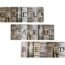Chiaravita Rustic Farmhouse Grateful Thankful Blessed Home Decor Sign - Solid Wood 17.1” x 6” Inspirational Wall Art Signs for Living Room, Dining Room, Kitchen, Bedroom, Bathroom and Home
